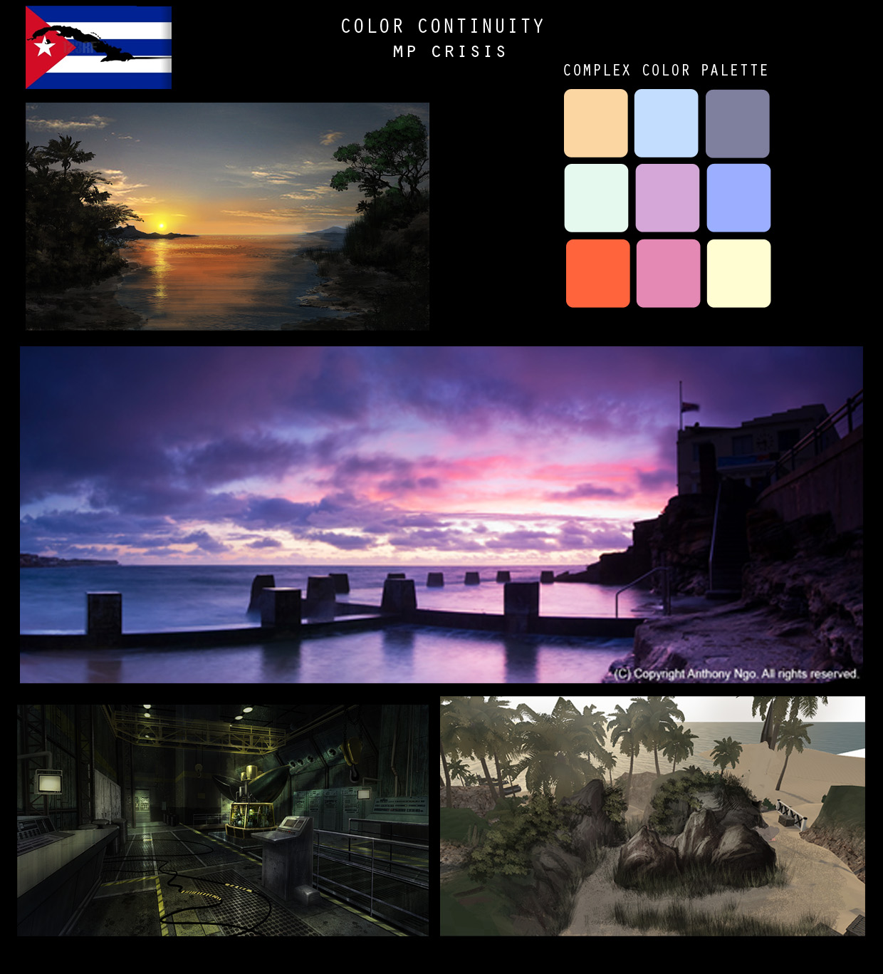 Crisis Color Palette (¡Cuba Libre!)